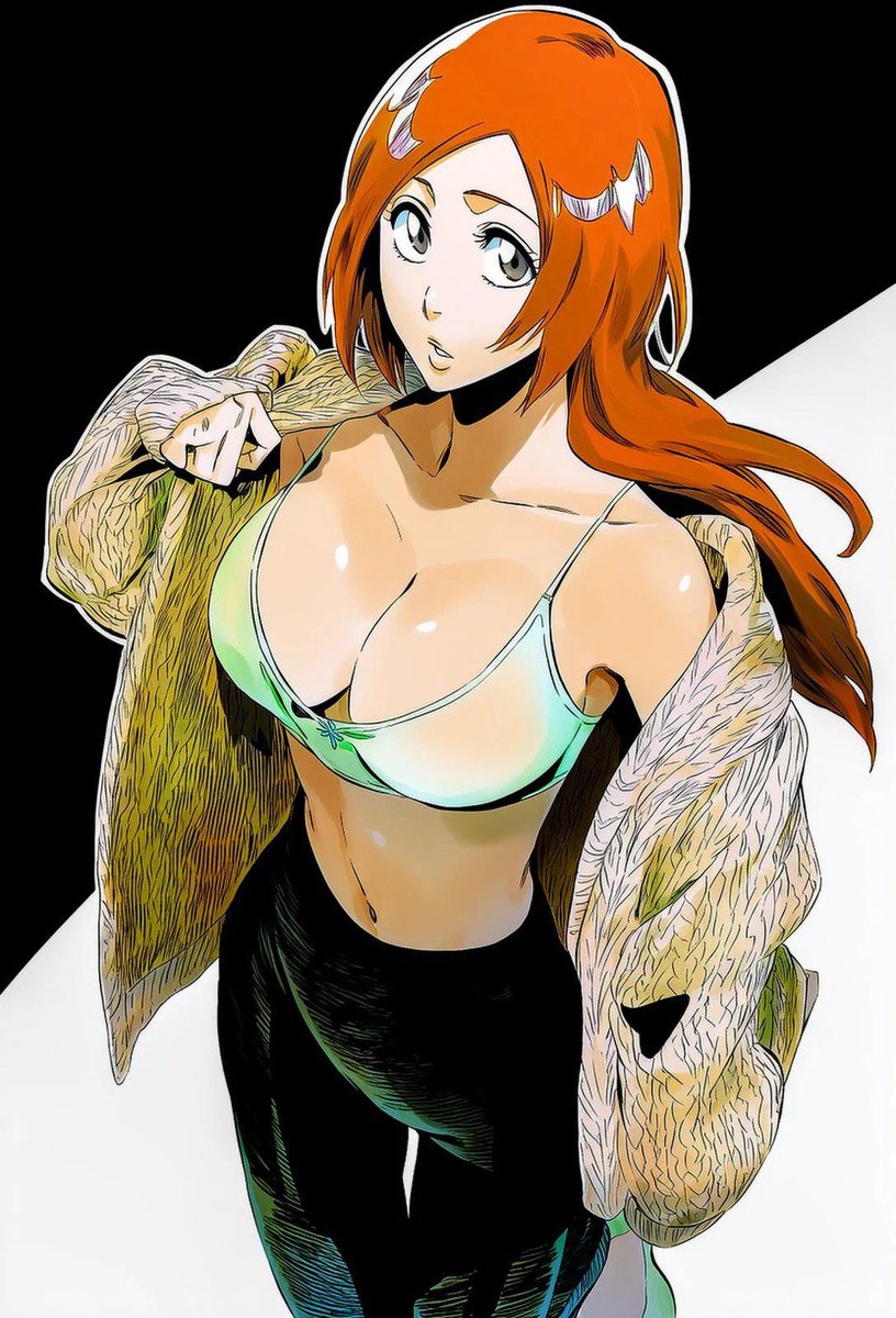 CUNTHIME's tweet photo. In respect to Orihime’s performance in today’s episode

No lewding today! https://t.co/awmcGm37Cz