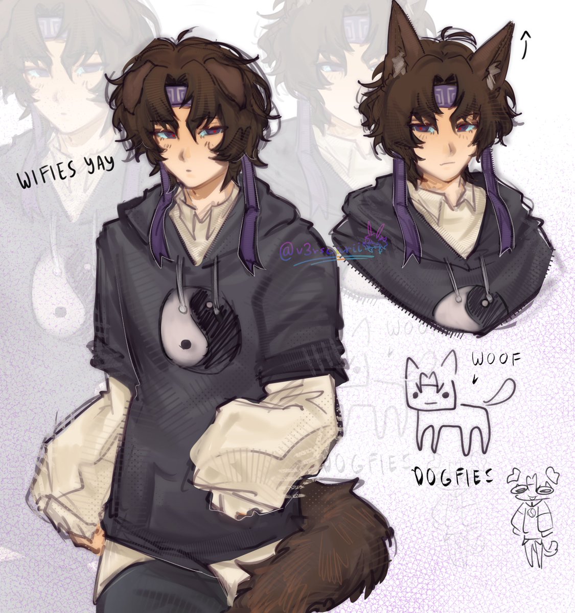v3rscarii's tweet photo. I drew another Wifies yayayay! yo why do i post once in a blue moon #wifiesfanart #mcyt https://t.co/xPnSPXuJFS
