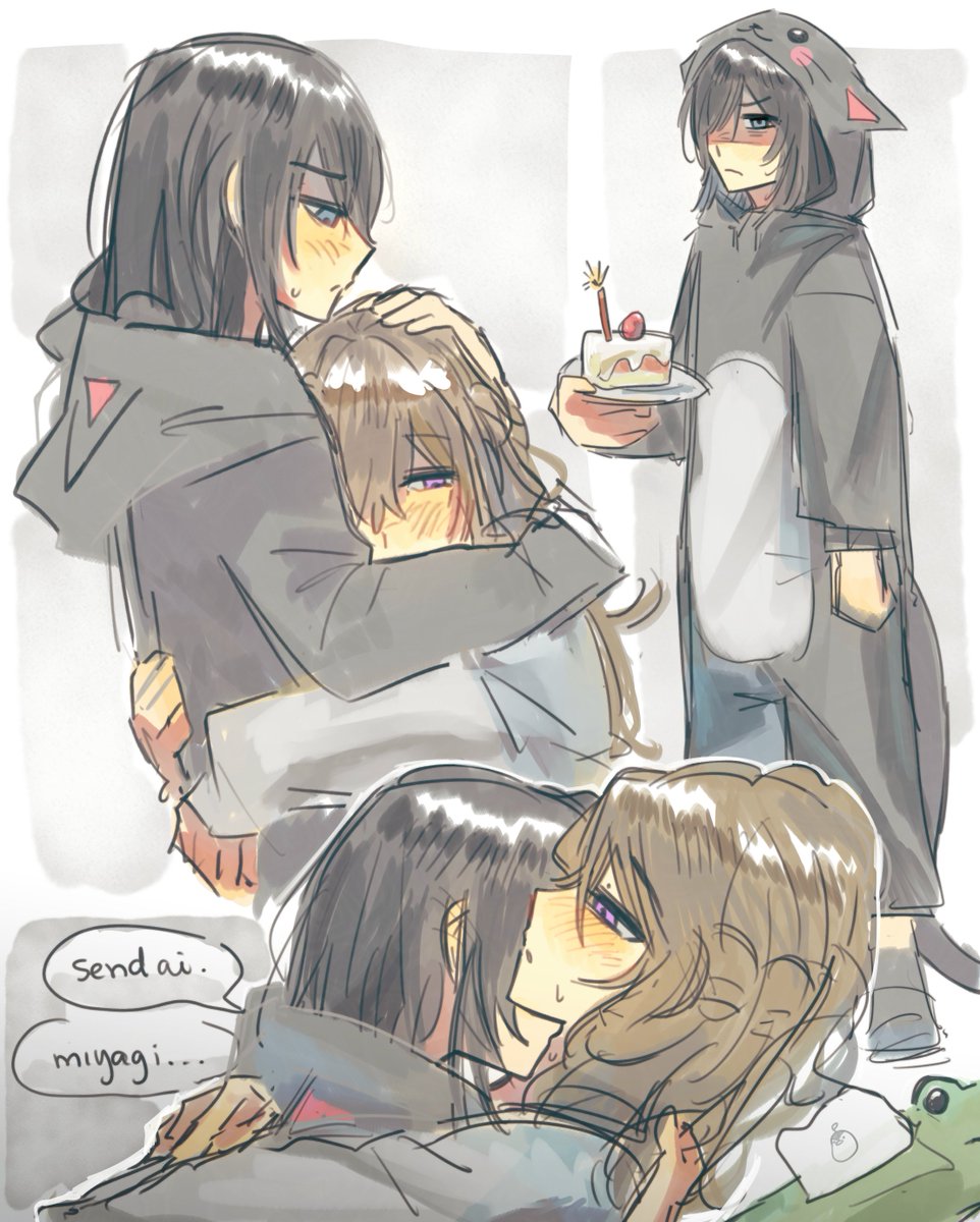 pearguin19's tweet photo. Happy birthday sendai!! 🥺🍰  #仙台葉月生誕祭2026 #週クラ https://t.co/EmgisETzbr