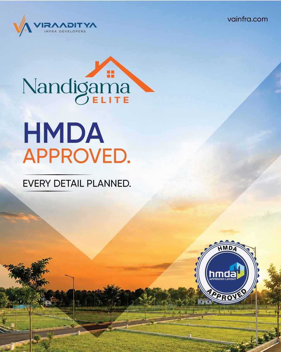 ChariRealty's tweet photo. #ViraadityaInfraDevelopers #NandigamaElite #Nandigama #BangaloreHighway #openplotsforsaleopenplotsforsale #nandigamaelite #viraadityainfradevelopers #HMDAApproved #OpenPlots #VillaPlots #viraadityadevelopers #viraadityagroup #viraadityachari #charirealtygroup #vainfra https://t.co/2uz7kUJWyV