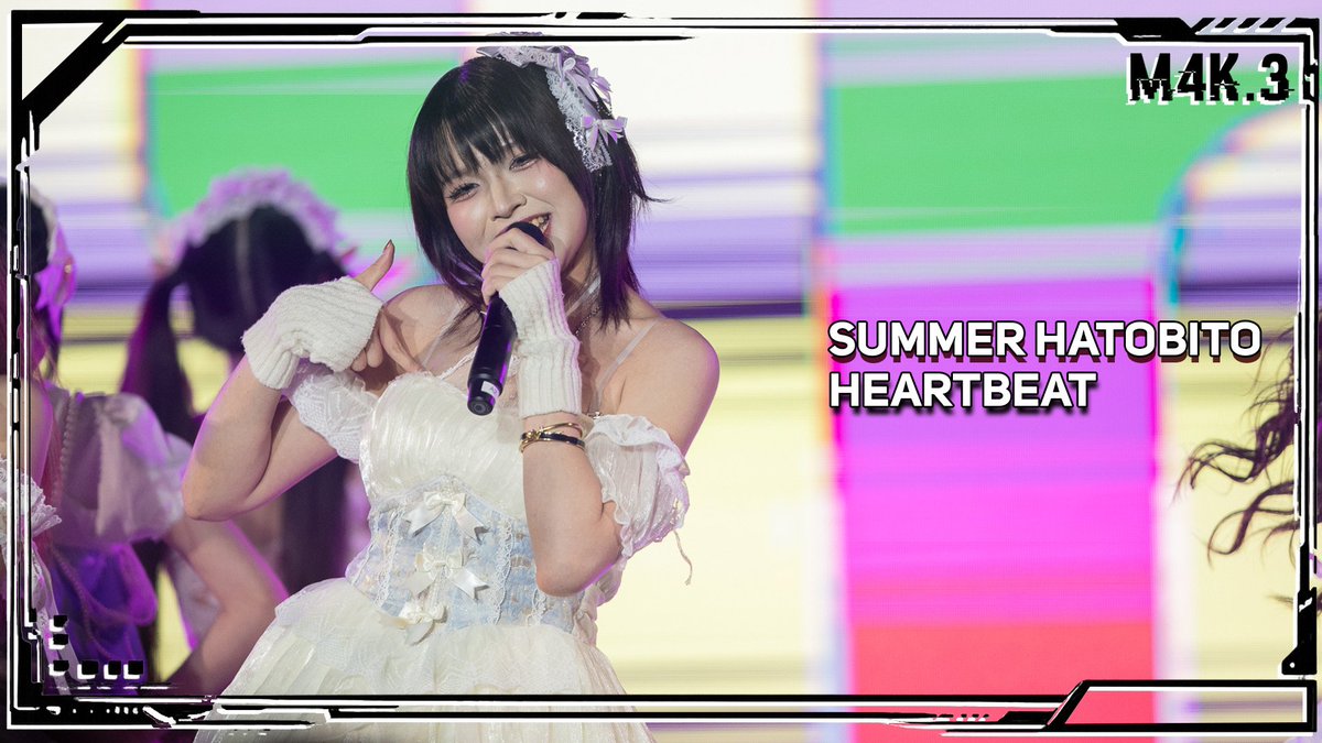 M4Kdot3's tweet photo. Summer HatoBito Fancam - HEARTBEAT - THE GLITCH IN PARADISE
.
link: https://t.co/yFvtZ3Ipzt
.
#SummerHatoBito #HatoBito #M4K3 https://t.co/YFChH7msGB