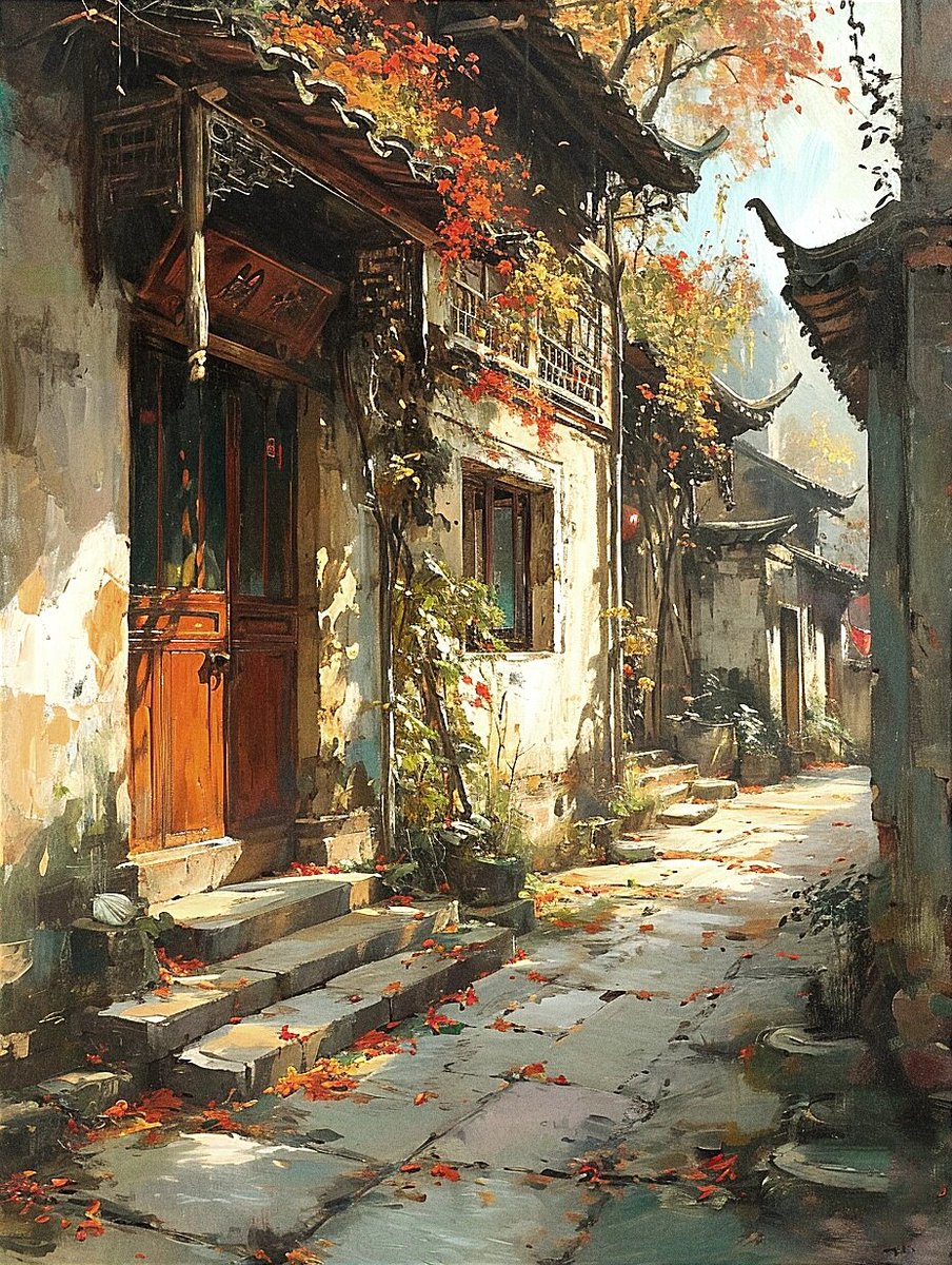 dsfgjvcf39096's tweet photo. Just got lost in a random rainy alley, sipping hot coffee while watching raindrops race down the brick walls—suddenly this gray day feels soft instead of gloomy.， https://t.co/wO1Y72lHVT