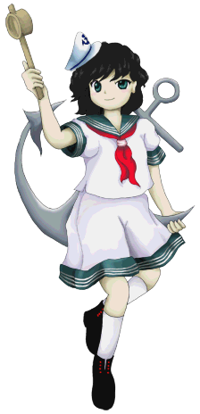 dailytouhous's tweet photo. The Touhou of the day is: Minamitsu Murasa! https://t.co/ph9J8dhgL2