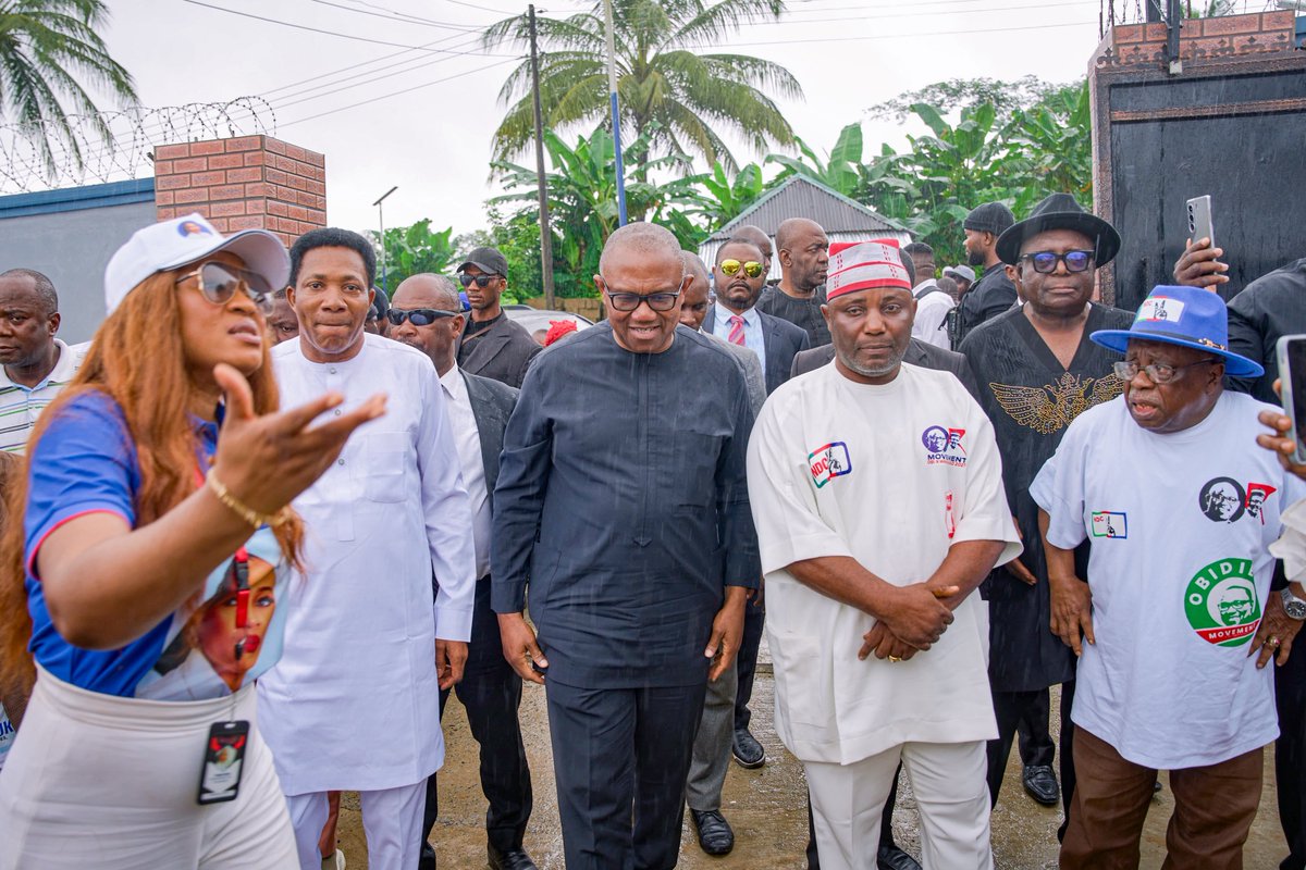 EstherUmoh10's tweet photo. It was an honour to have the presidential candidate of the NDC, Peter Obi, alongside the entire Obidient, OK Movement and Kwankwasiya family, commiserate with me and my family as we laid our father to rest.

In a moment of grief, it meant so much to feel the love, support and presence of a family beyond blood. I’m deeply grateful to know that I have a family in this fold. ❤️