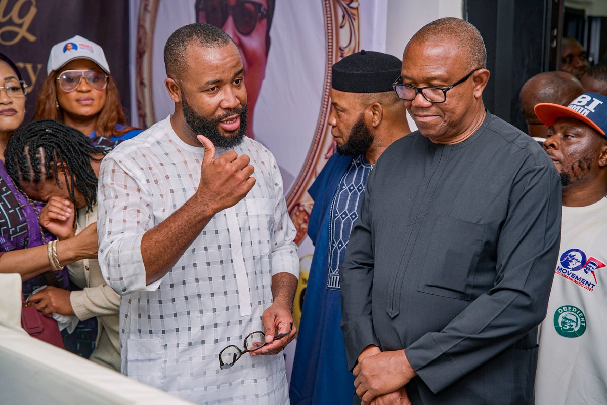 EstherUmoh10's tweet photo. It was an honour to have the presidential candidate of the NDC, Peter Obi, alongside the entire Obidient, OK Movement and Kwankwasiya family, commiserate with me and my family as we laid our father to rest.

In a moment of grief, it meant so much to feel the love, support and presence of a family beyond blood. I’m deeply grateful to know that I have a family in this fold. ❤️