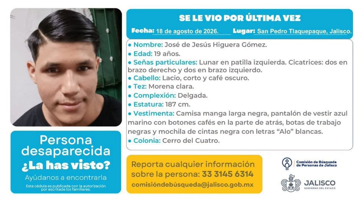 VMGlezR's tweet photo. Desaparece joven en #Tlaquepaque, #Jalisco (Cerro del Cuatro). https://t.co/uLIqKAdsCD