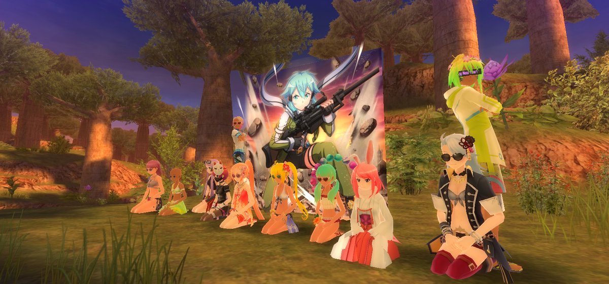 ento_sigure's tweet photo. シノンHappybirthday！
ギルランのギャルランアバでそのままw
#シノンBDパネル2026 https://t.co/qXItFpJ1nY