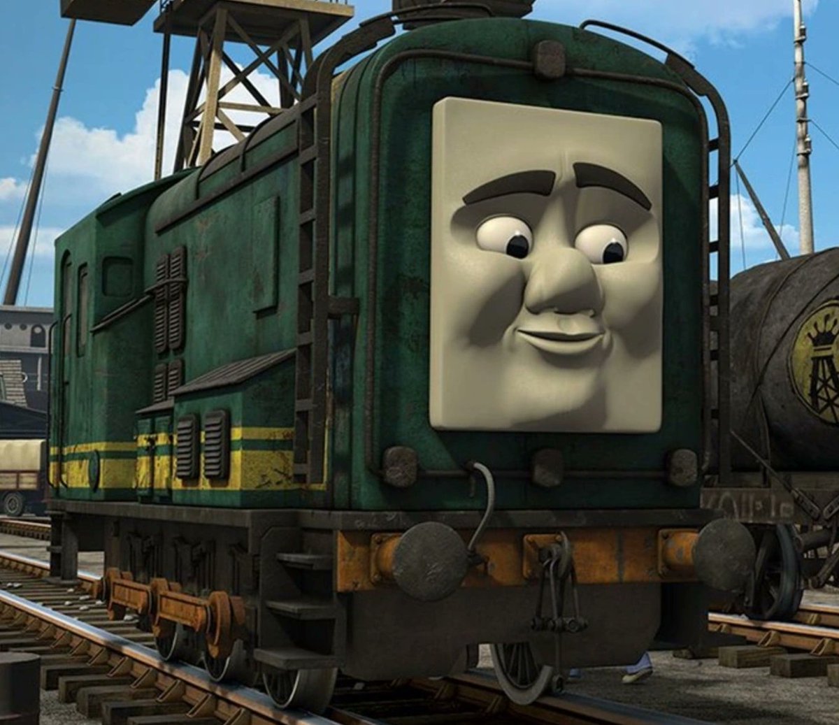 WPotato01's tweet photo. You know, with the absurd amount of Class 08s on Sodor, I'm wondering...

If you could change some of their basis, what would you change them to? https://t.co/EnVbrSrYBO