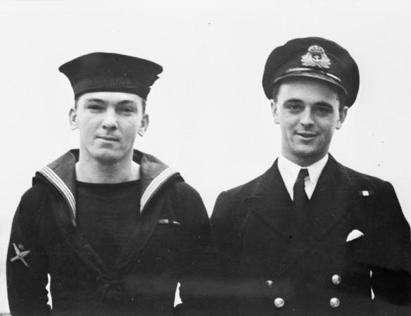 HiddenHistoryYT's tweet photo. To sink a Japanese cruiser in a defended harbor in 1945, two British sailors climbed into a submarine barely bigger than a car, wedged it under the enemy ship's hull, and one of them crawled out underwater to attach mines to the warship by hand. Both won the Victoria Cross.

The target was the heavy cruiser Takao, sitting in the strait off Singapore. Getting there was nearly impossible. Lieutenant Ian Fraser's midget submarine XE-3, crewed by just four men crammed into a space they could barely move in, was towed most of the way, then cast off for a 40 mile run alone, threading through minefields, wrecks, and enemy listening posts to sneak into the harbor.

Fraser then jammed his tiny craft into the shallow gap of water directly beneath the cruiser's hull, wedged between the giant ship and the seabed with almost no room to spare. Then Leading Seaman James Magennis squeezed out through the escape hatch into the water, right under the enemy warship.

He found the cruiser's bottom thick with barnacles, so before he could fix a single mine he had to scrape the hull clean by hand for around half an hour, in the dark, his leaking breathing set trailing telltale bubbles the whole time, under a ship that would crush the midget sub if the tide shifted. He got the mines attached and crawled back inside, exhausted.

But XE-3 could not break free, and the emptied mine carrier had jammed. So Magennis, already spent, volunteered to go out a second time, working with heavy tools for several more minutes to wrench the jammed gear loose by hand before the little sub could finally escape. The mines blew a huge hole in the Takao.

Both men received the Victoria Cross. Fraser for getting the impossible little craft in and out, Magennis for going out twice, alone, underwater, beneath an enemy ship. No guns blazing. Just two men and a machine the size of a caravan doing the near impossible in silence and darkness.