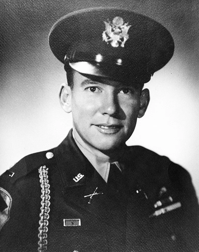 ForgottenWarPic's tweet photo. He stood straight up in the middle of a massacre to steady his men, fixed a broken flamethrower with his own hands under fire, and hauled the last working machine gun around the position while bleeding from his wounds. Half his platoon was dead. Then the Chinese took the hill, and took him prisoner. And nearly two years later, James Stone walked out of a POW camp alive.

Stone was an Army first lieutenant from Arkansas, commanding a forty eight man platoon holding a vital outpost hilltop near Sokkogae in November 1951, during the stalemate fighting. On the night of November 21, a Chinese force many times his platoon's size came for that hill.

What Stone did during that defense is a study in leadership under the worst conditions. When his men needed steadying, he stood fully upright, deliberately exposing himself to the storm of fire, and calmly directed the fight so his soldiers could see that their commander was not rattled. When one of the platoon's flamethrowers, a critical weapon, jammed and stopped working, Stone crawled to it under fire and personally repaired the weapon himself so it could keep the enemy back. When he was painfully wounded, he did not stop. He picked up the platoon's last working light machine gun and carried it from position to position by hand, moving it to wherever the Chinese were pushing hardest, bringing fire on attackers coming from two directions at once.

His platoon fought until it was almost destroyed. Half the men were killed, and most of the survivors were wounded. Eventually the position was overrun, and Stone, wounded, was captured.

For him the ordeal was only beginning. He was taken into the Chinese prison camp system and held as a prisoner of war for nearly two years, through the endless interrogations, the cold, the starvation, and the pressure that killed so many POWs. He endured it. He was finally released and exchanged in September 1953, after the armistice.

James Stone came home. President Eisenhower awarded him the Medal of Honor in the fall of 1953, one of the relatively rare men who earned it, survived the battle, survived captivity, and lived to receive it in person. He stayed in the Army, made it a career, and lived into his late eighties, the lieutenant who stood up straight when everything was falling apart, and did not stop leading even after the hill was lost.