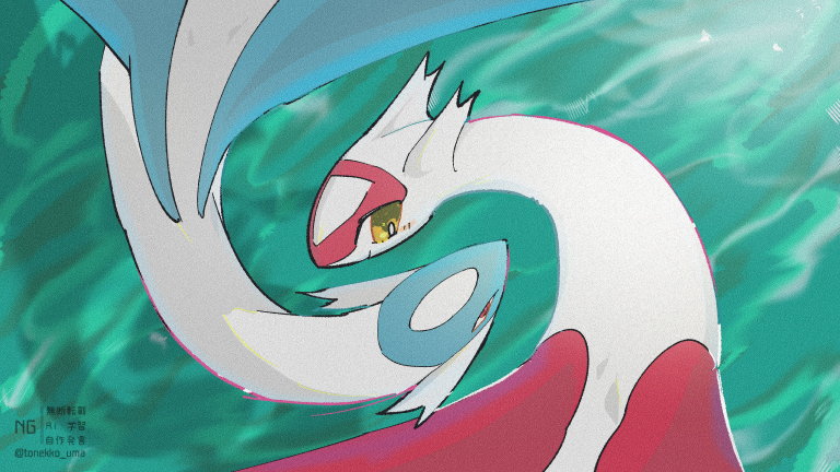 tonekko_uma's tweet photo. まるで色を混ぜるように。#ラティ兄妹の日 #pokemonfanart https://t.co/s6Y8N2Adbu