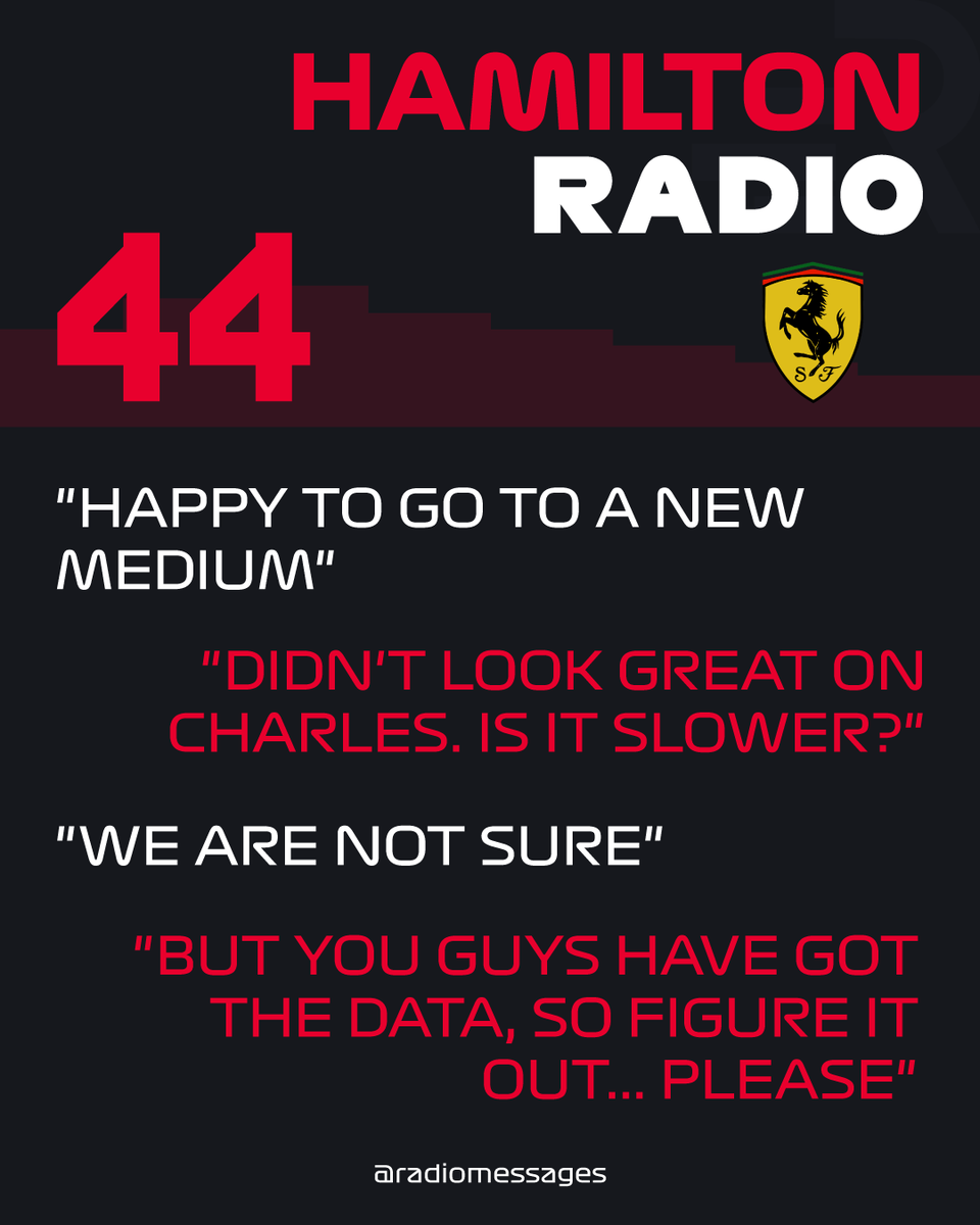 radiomessages's tweet photo. "But you guys have got the data, so figure it out... please" #F1 #DutchGP https://t.co/L2kC7eix2R