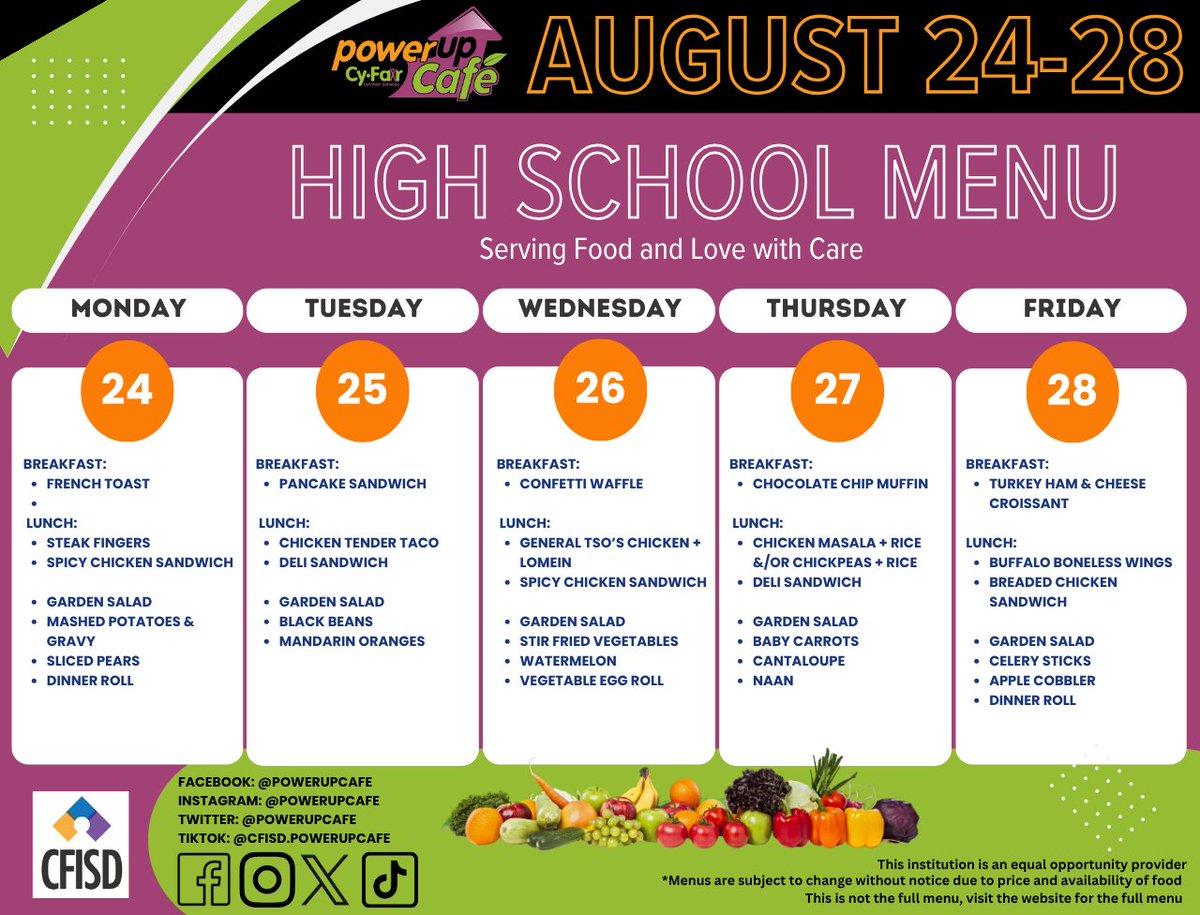 PowerUpCafe's tweet photo. Another week, another menu post ⏰

You can find the full menu here 🔗
 
https://t.co/kXAAPDwRF7 https://t.co/54b1uX4A0Y
