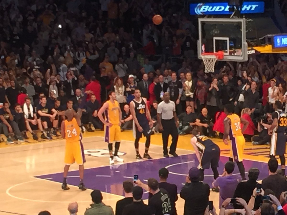DrRobertKlapper's tweet photo. #KOBE. Happy Birthday! As an Orthopedic Surgeon Your Freethrows on a Completely Torn Achilles is still the Greatest thing I’ve seen in Sports! https://t.co/KnFDyq3Wj1