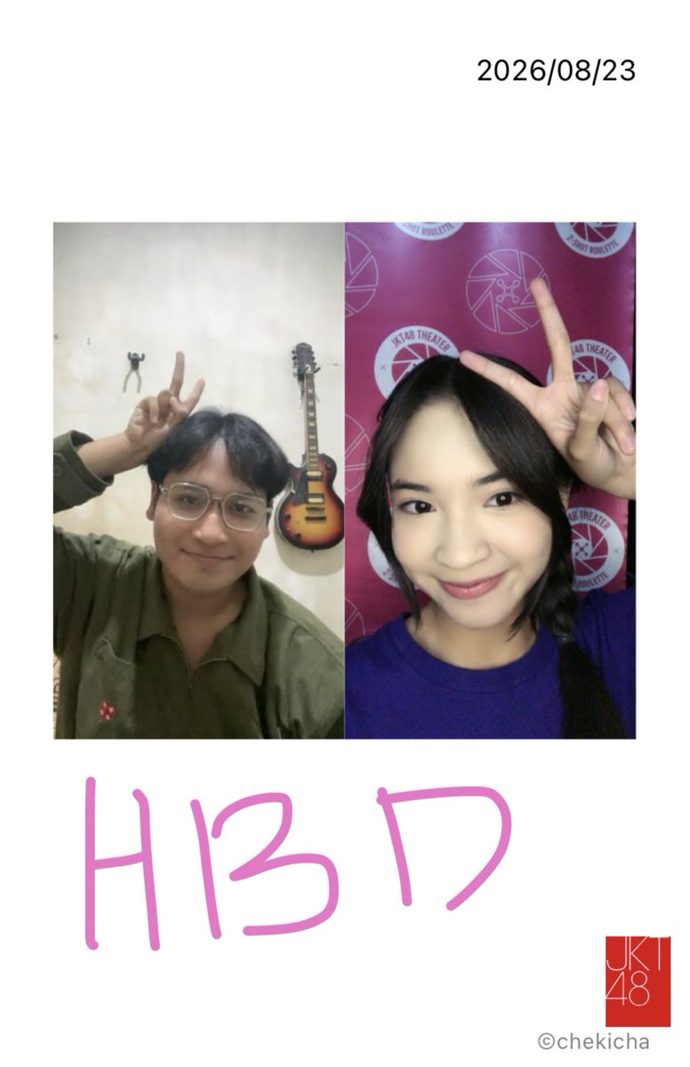 gasenn_'s tweet photo. makasi ucapan &amp; doanya adekk!! @.Carissa_JKT48 🫶🏻 https://t.co/E1jXcawmej