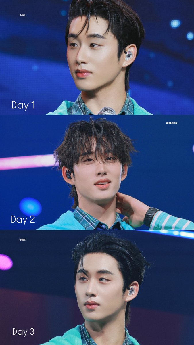 Ereccabettina27's tweet photo. Dekisugi’s looks for three days 💙 #est_rvp @EstRvp https://t.co/3SCj1l82Zq