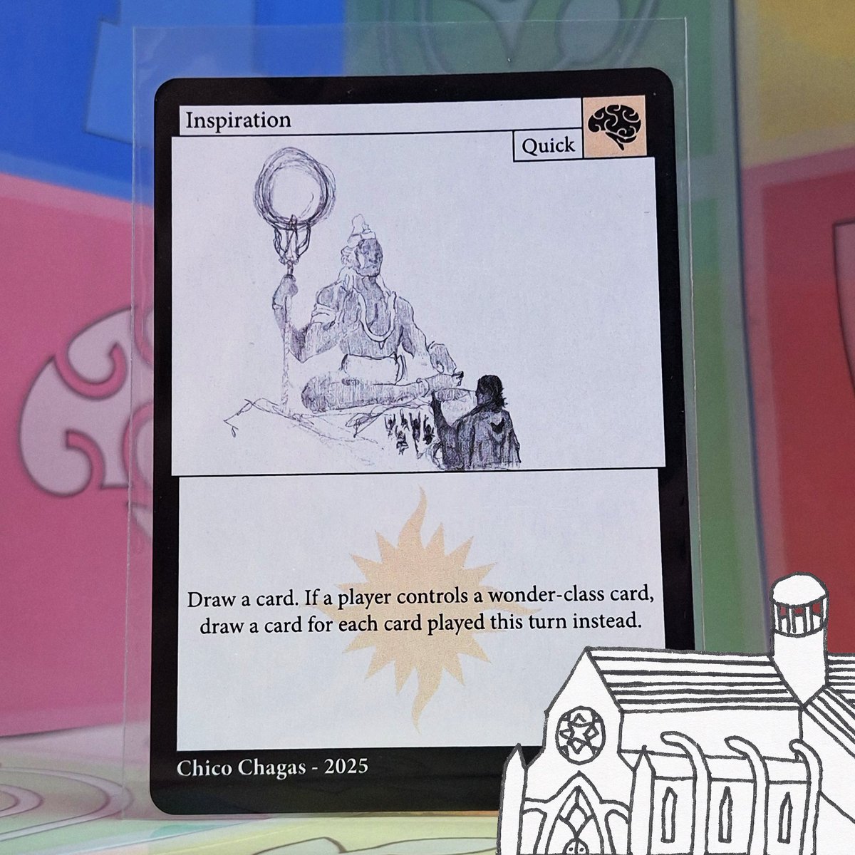BatalhaCardGame's tweet photo. โจ๐ง Inspiration๐ง โจ
Greatness brings forth greatness.
And the giants get taller and taller.
And there you stand,
on their shoulders.
Tools in hand,
stuck in awe.
Have you not found what inspires you?
#Batalha #CardGame #IndieGame #Print2Play #Lore #Action #Inspiration #Wonder https://t.co/SLOzemnW5t