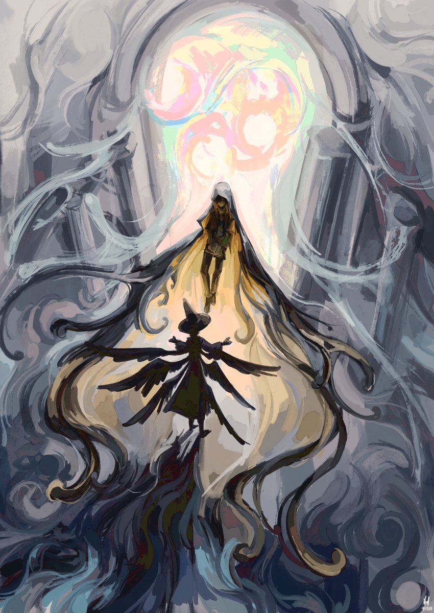 sagescherrytree's tweet photo. The Fool and The Error.

#诡秘之主 #lordofthemysteries #LoM #lotm #kleinmoretti #amon #LordofMysteries https://t.co/Jqpl3Yaqgi