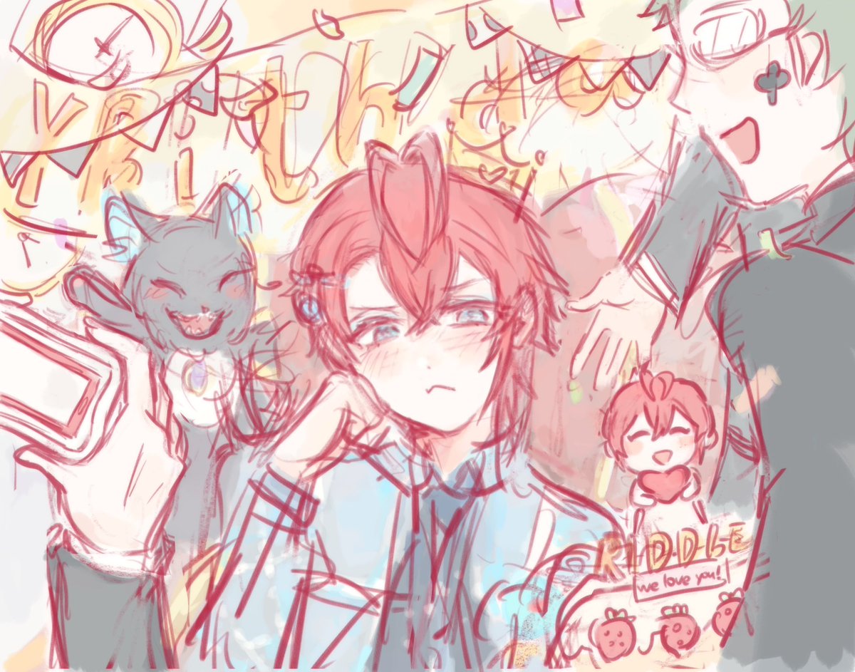 Rnus22's tweet photo. 誕生日おめでとう！！😭🎊 https://t.co/letjyjKm6H