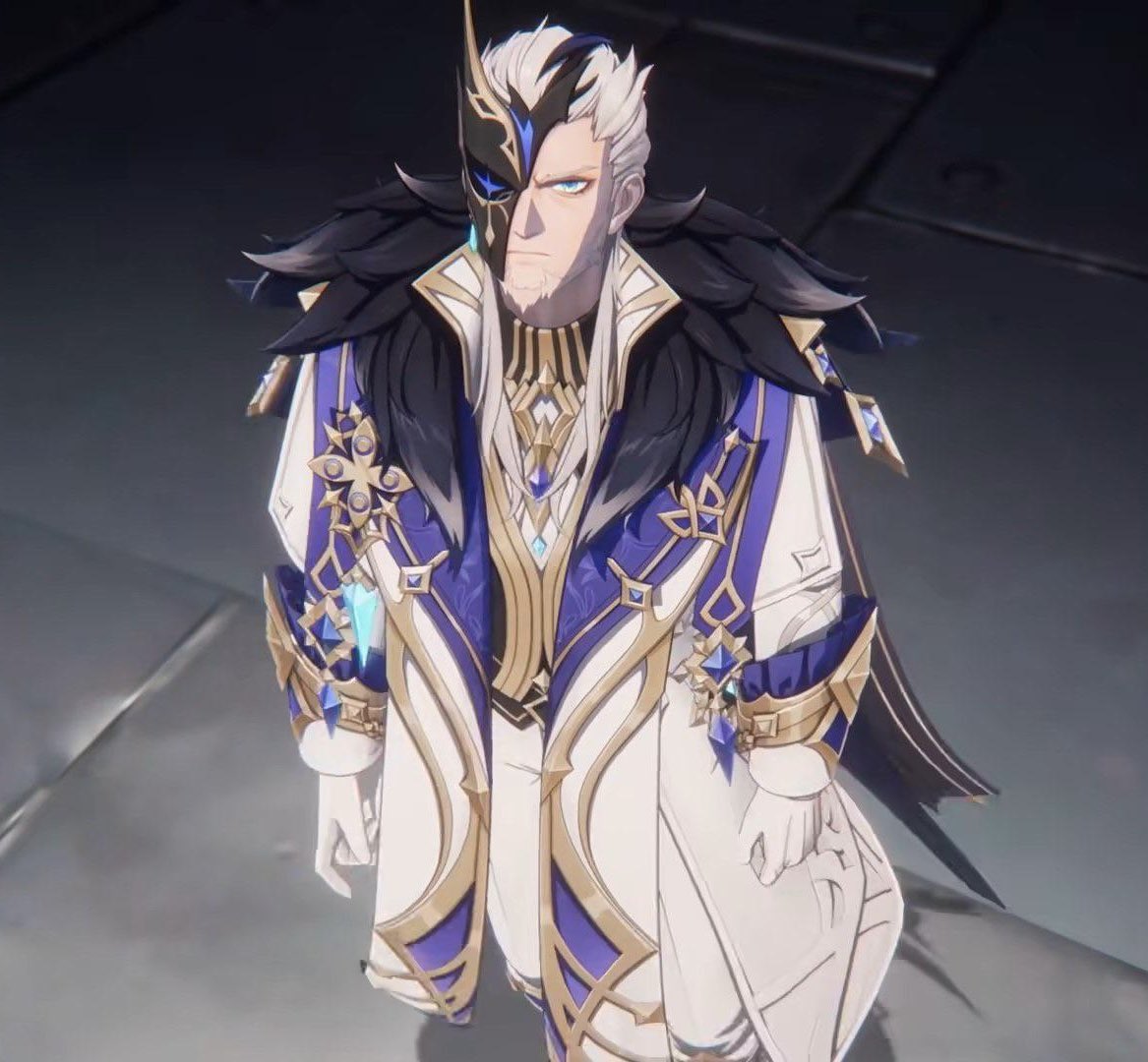 HeadoftheFatui's tweet photo. Director of the Fatui, originally from Khaenri'ah. His training methods to instill toughness amongst his subjects hasn’t gone unnoticed by others… 

GenshinRP
Dominant/Top only.
Dark kinks may be present.
Potential ships. https://t.co/mfNRDyqhEC