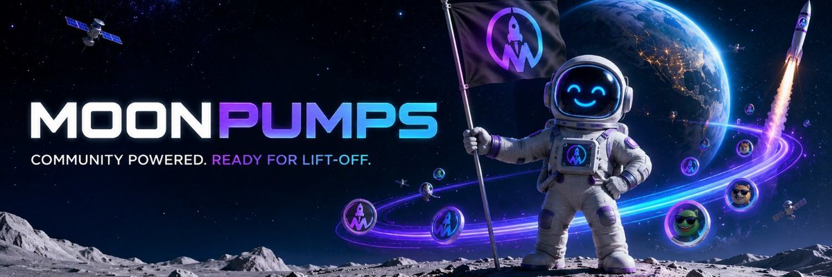 moonpumpsfun's tweet photo. $MOONPUMPS is here. 🌕🚀

The moon is calling… are you ready? 👀

#MOONPUMPS #Solana #Memecoin #Crypto https://t.co/yPKq4AcbWo