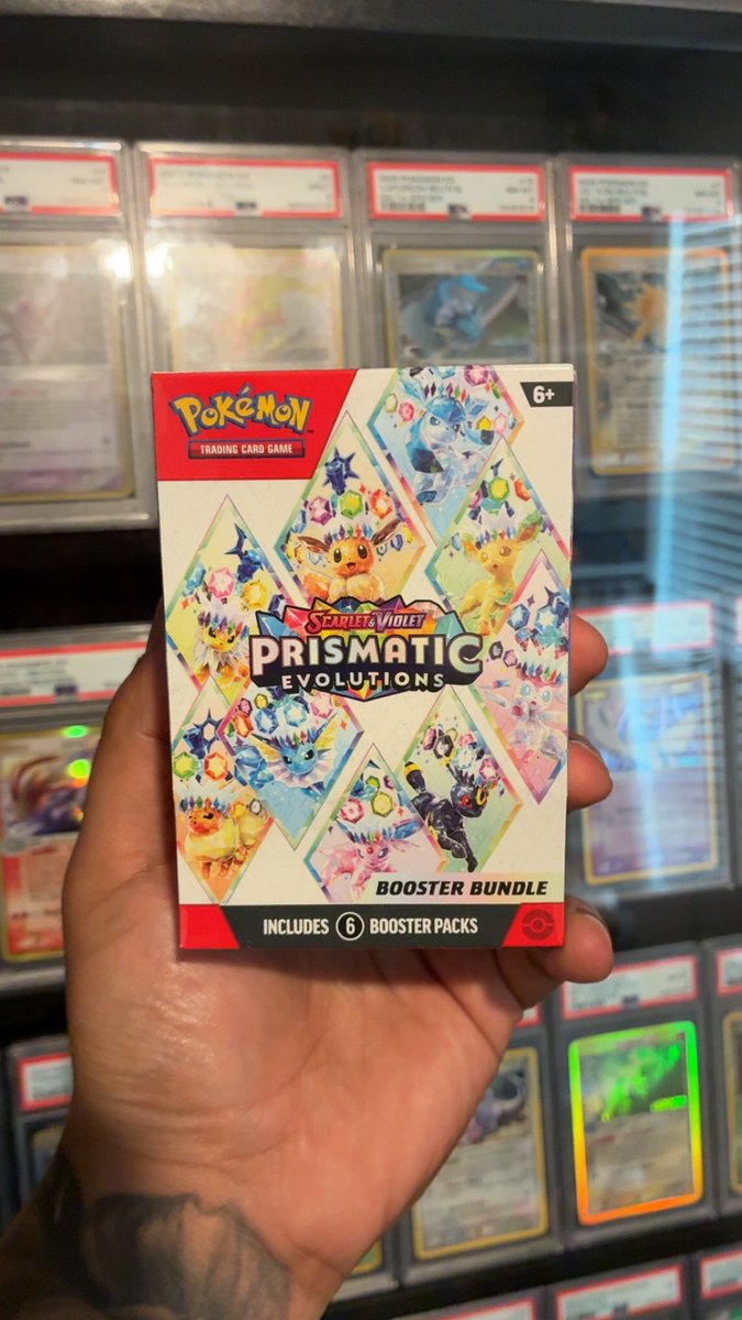 HoennHighLife's tweet photo. @dreamyard_ Sealed for sale!🔥 

Prismatic booster bundles (2 available) 
$85 shipped or take both for $160 shipped! 

DR blister $20 shipped repost appreciated 🫡🔥 https://t.co/uJJAiBsVrh