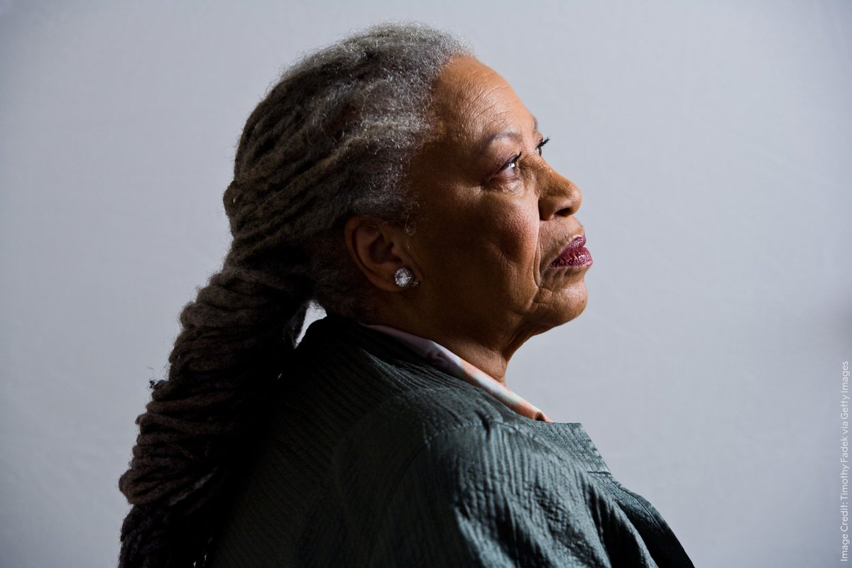 NobelPrize's tweet photo. One of literature laureate Toni Morrison's most impactful books, 'Beloved' starts with a dedication to "sixty million and more" – the Africans who died during the Atlantic slave trade. In the novel, Morrison takes an unflinching look at slavery's horrors and its lasting scars. https://t.co/vpverkbf8A