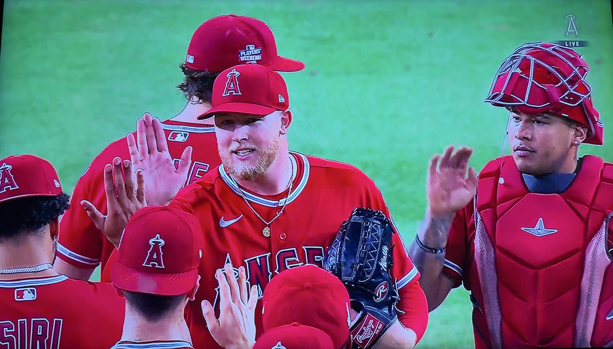 angelsgrandma3's tweet photo. Last game against the Rangers this morning at 11:35am. Let’s Go Angels! ❤️😇⚾️ #Angels #RepTheHalo https://t.co/Z3I1vz6CE8