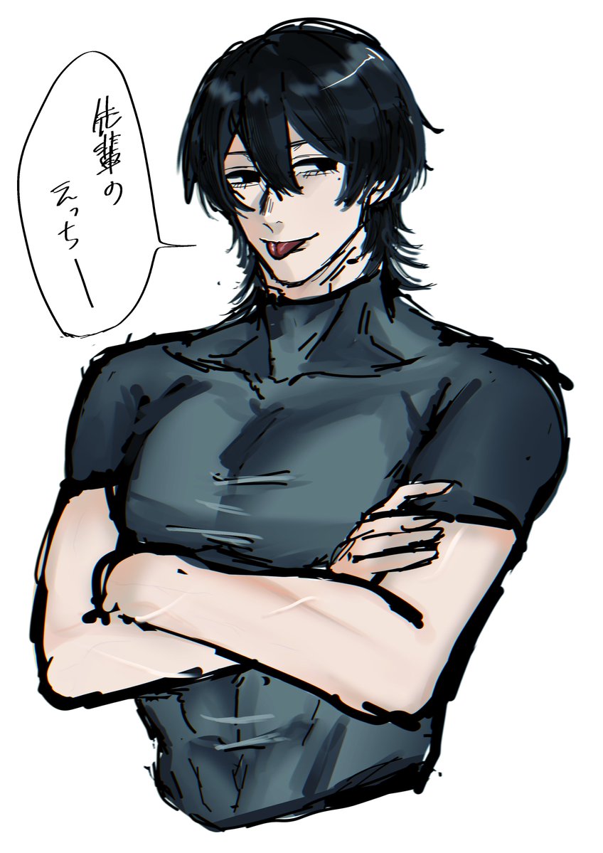 b1ack_kigy0's tweet photo. 大人吟くん描くの本当に楽しい😭😭 https://t.co/S0K96h5zku