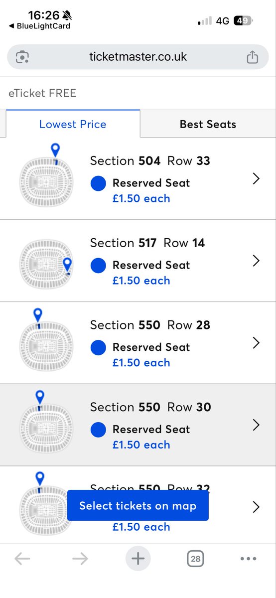 Heaney1991's tweet photo. @AEW @AEWLive  £1.50 tickets for the event in Wembley through @bluelightcard https://t.co/rgFxLVsl2p