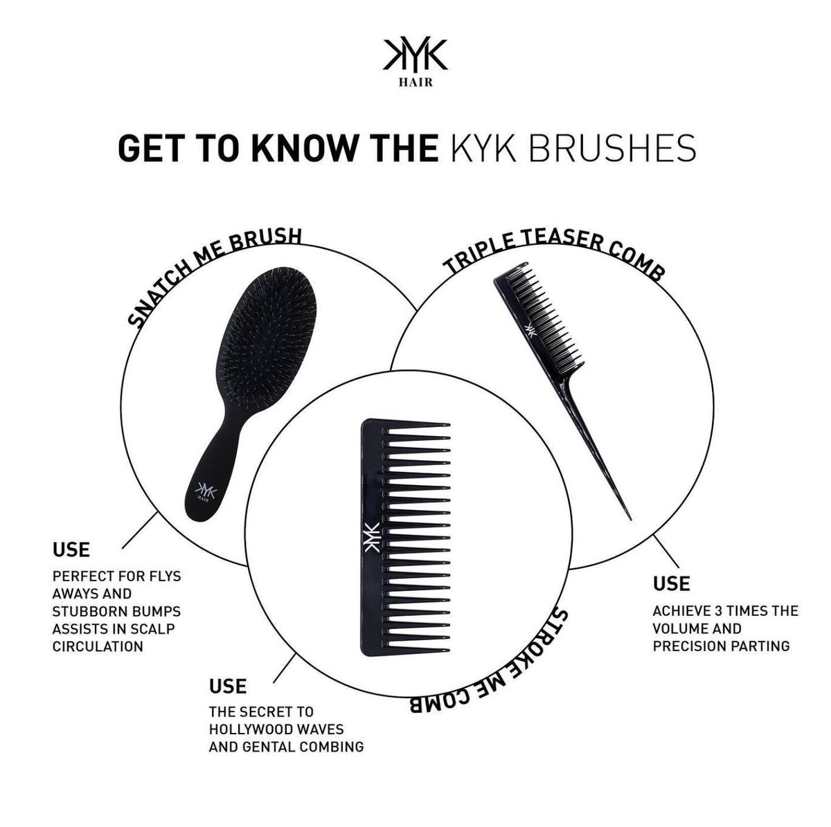 LashundaRex7v's tweet photo. Discover our KYK Brushes! Whatever your style, we have the perfect tool for you. Shop now! https://t.co/S0uthivWsn