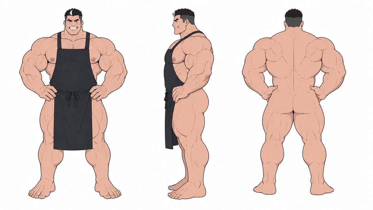 Aaa22854609's tweet photo. I made this three-view drawing using Grok
But I made the butt part myself😶 https://t.co/2FDIGa4SuJ