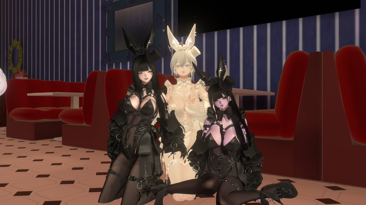 otouhu_vrc's tweet photo. 森羅ちゃんバニー集会いてきた！

#森羅バニー集会
#shinra3D https://t.co/vNbZD3PiFV