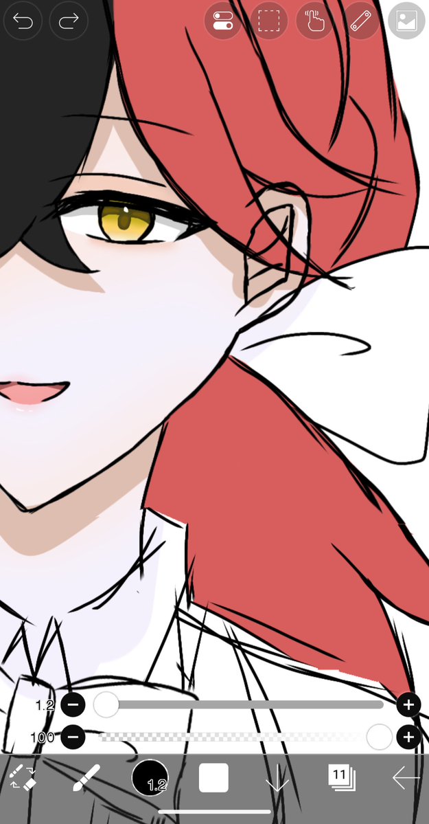 Karu_a88's tweet photo. ド深夜wip🍷 https://t.co/H4KZkQtUky
