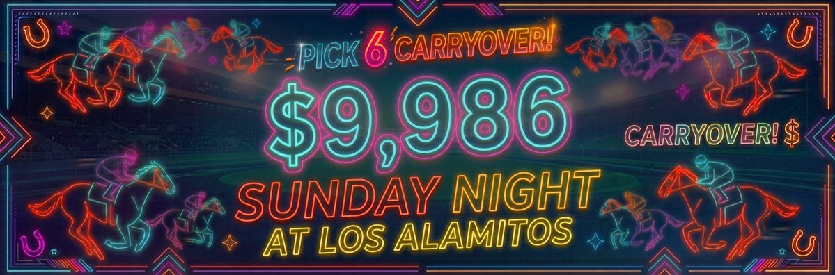 losalracing's tweet photo. Chris Wade's Picks for Sunday
6:50 PM First Post

EP4
1)   4 3
2)  4 6 3
3)  2 6
4)  2 7
Total $24

LP4
6)  3 7
7)  3 5 7
8)  7 3 8 1
9)  3 6
Total $48

SELECTIONS
1)  4 3 1 7
2)  4 6 3 1
3)  2 6 7 4
4)  2 7 3 5
5)  6 7 2 1
6)  3 7 6 8
7)  3 5 7 1
8)  7 3 8 1
9)  3,6,4 https://t.co/OiJSDF1QPC