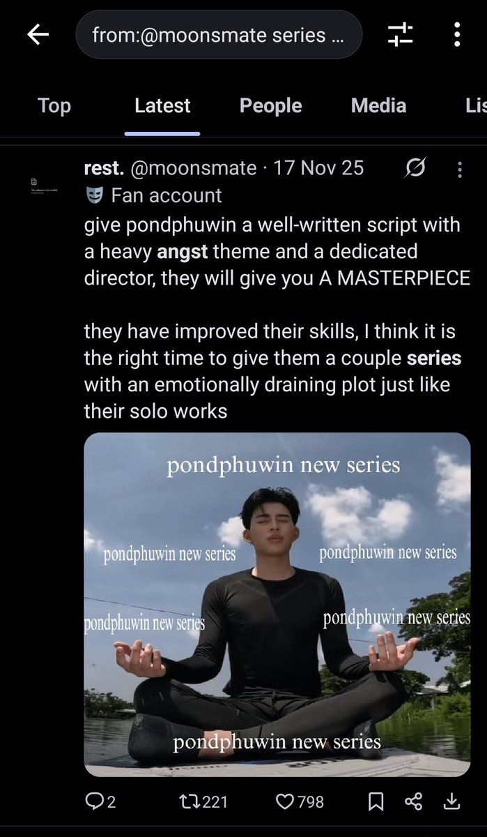 moonsmate's tweet photo. masih nangis geter karena draft AU yang gue tulis buat pondphuwin dan dibuat jadi series 2027.

- pond with colourblind character 
- enemies to lovers (soulmates)
- angst, slowburn, action, mature &amp; heavy theme (like NLMG)

still supporting u in my silence, i love you pondphuwin. https://t.co/c1bxSoqhXX