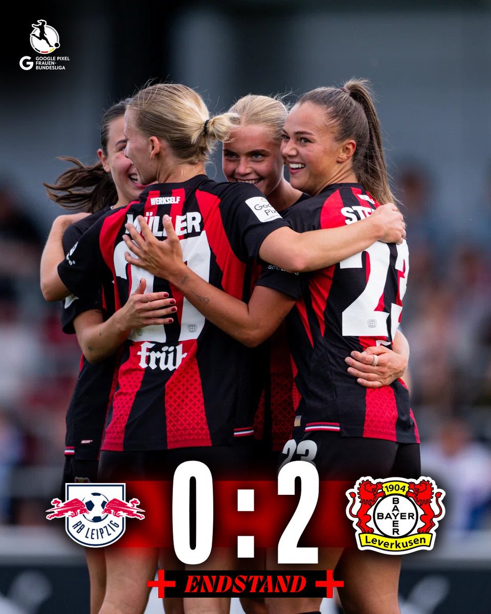bayer04fussball's tweet photo. Erfolgreicher Liga-Auftakt für die #Bayer04Frauen 🤩

#Werkself https://t.co/czcnovRCIw