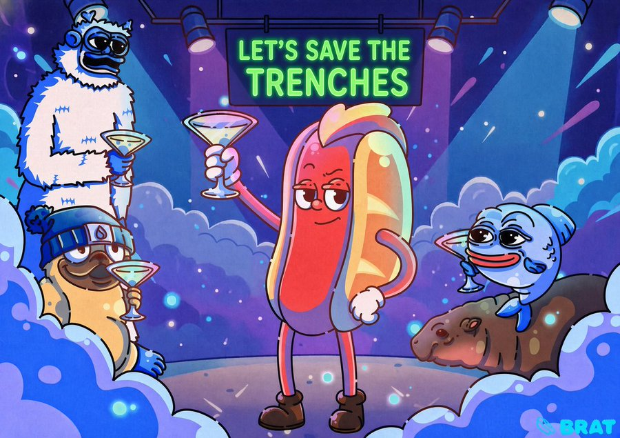 bratonsui's tweet photo. 🥳Meme Contest🥳

💙Let’s share some love and positive vibes for the @SuiNetwork  trenches. First off, $BRAT will be posting about other Sui memecoins all next week. Second, meme contest. Let’s join in the fun, spread some love and positive vibes. 
 
📣Meme contest rules:
🌭 Make a fun and positive post about your favorite Sui memecoin: @lofitheyeti , @blubsui , @manifestsui , @AxolOnSui , @fudthepug  @flushwtf  and many more...it doesn’t have to be BRAT.
🌭 Like, RT and Tag 3 friends to join the fun
🌭Include in your post:  "Spreading some love and positive vibes for the Sui trenches" 
🌭 Now until Sept 6th, winners will be announced after Sept 6th
🌭 5 winners to share 10,000 $DEEP  tokens
 
Let’s spread some love and positive vibes for the Sui trenches. Should we ask @EmanAbio  to pick the winners?