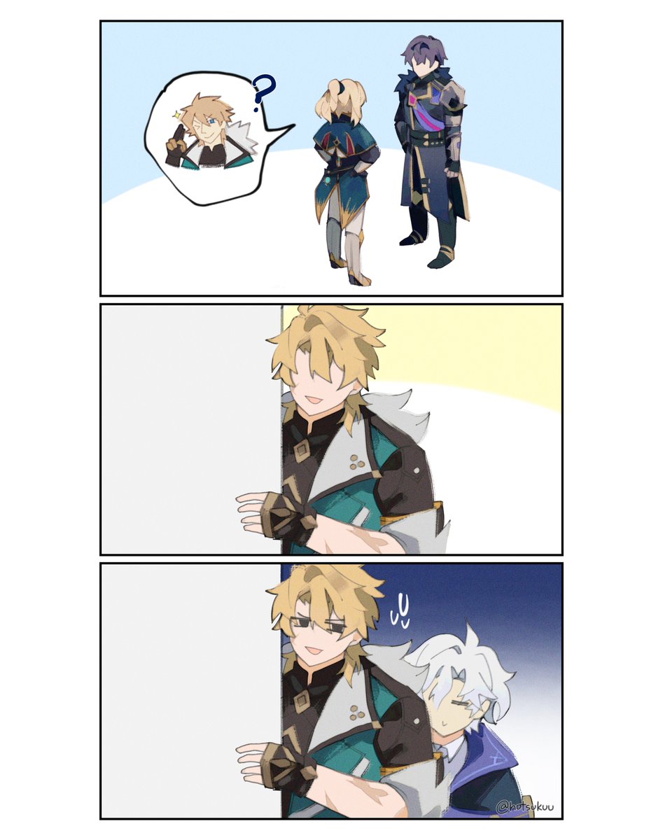 hotsukuu's tweet photo. ┬┴┤(･_･;)ˬ-)
#原神 #genshinimpact #varka #mitya https://t.co/yZZ1VTrhqW