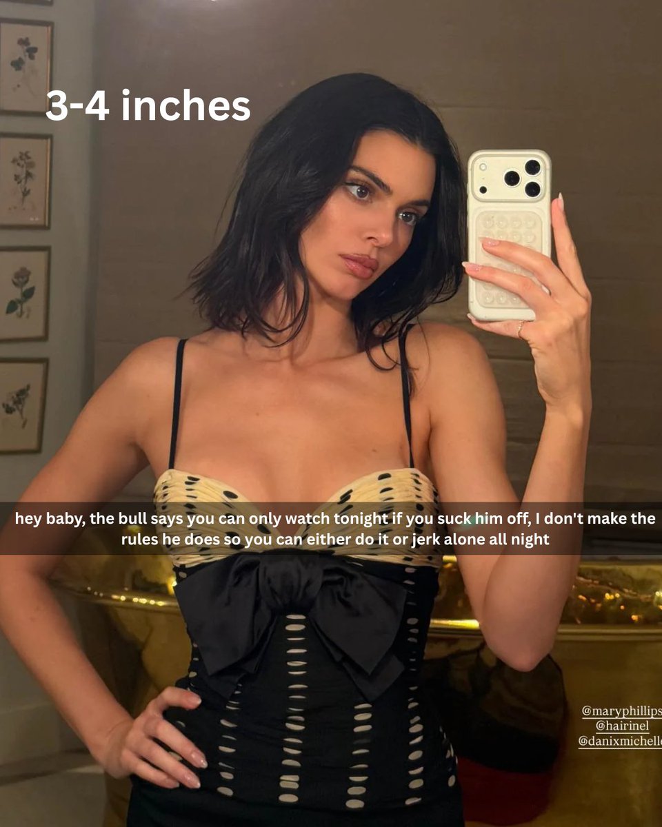 throwaway160737's tweet photo. The text your girlfriend Kendall Jenner sends you based on your pp size...(Bigger ones below) https://t.co/xCwZGf9exh