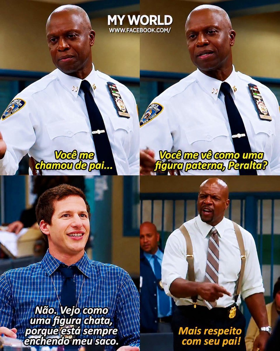 Ei_Nerd's tweet photo. BROOKLYN NINE-NINE É BOM DEMAIS KKKKK https://t.co/2Llx59fYCc
