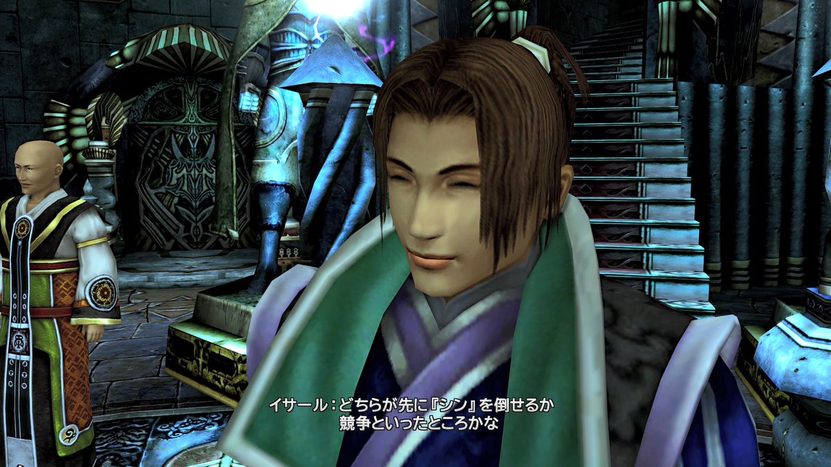RAMUNA2025's tweet photo. ＝私が見たFF10 ― ユウナ以外の召喚士＝

FF10をここまでプレイしてきて、ユウナ以外にも何人かの召喚士と出会いました。

ドナ、イサール、そしてベルゲミーネ。

ユウナを通して「召喚士」という存在を見てきましたが、実際に他の召喚士たちと出会ってみると、

「召喚士って、みんな同じじゃないんだな」

と感じました。🤔

まず、ドナ。

ドナは、ユウナとはかなり違った印象の召喚士です。

ユウナに対しても遠慮なく厳しい言葉をかけてくる。

初めて会ったときは、

「ユウナに対して結構厳しいな……」😳

という印象でした。

でも、ドナ自身も召喚士として旅をしている。

だからこそ、ユウナに対して厳しい言葉をかける姿からも、

「召喚士だからといって、みんなが同じ考え方をするわけではないんだな」

と感じました。

そして、イサール。

イサールは、弟たちと一緒に旅をしている召喚士。

ユウナとは違った形で旅をしているのが印象的でした。

召喚士の旅というと、どうしても「召喚士本人」に目が行きます。

でもイサールを見ていると、

召喚士を支える人との関係も、それぞれ違うんだな

と感じます。

一人で旅をするのではなく、兄弟と一緒に旅をする。

そんなイサールの姿も印象に残りました。😊

そして、ベルゲミーネ。

ベルゲミーネは、これまで出会った召喚士とはまた違った存在です。

ユウナの前に現れて、召喚士としての力を試してくる。

そして、召喚獣同士を戦わせる。

初めて見たときは、

「召喚士同士で、こんな戦い方もするんだ！」⚔️

と驚きました。

ただユウナと敵対しているというより、

「召喚士として、ユウナの力を見極めようとしているのかな？」

とも感じました。

こうしてドナ、イサール、ベルゲミーネと出会ってみると、

「召喚士」という言葉だけでは、その人がどんな人物なのか分からないんだな

と思います。🤔

ユウナに厳しいドナ。

兄弟とともに旅をするイサール。

召喚士としてユウナの力を試すベルゲミーネ。

それぞれ性格も違えば、旅の形も違う。

そして、ユウナとの関わり方も違います。

これまで私は、

召喚士＝ユウナ

というイメージが強かったです。

でも、ドナ、イサール、ベルゲミーネと出会って、

「召喚士にも、それぞれの考え方や生き方があるんだな」

と感じるようになりました。✨

そして、それぞれの召喚士を見ていくことで、逆にユウナ自身のことも少しずつ分かってきたような気がします。

まだFF10は旅の途中。

これから先、また新しい召喚士と出会うのか。

そして、召喚士という存在が、自分の中でどう見えていくのか。

そこも楽しみにしながら、続きをプレイしていきたいです！😊

#FF10