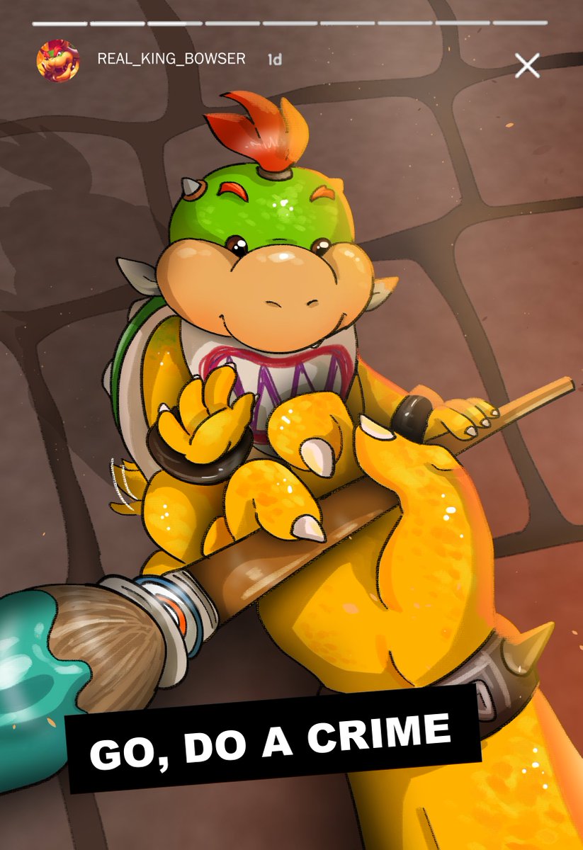 tami_chom's tweet photo. proved its worth

#supermario #SuperMarioGalaxyMovie #bowserjr #Doodles #comics https://t.co/roV6m10Rkt