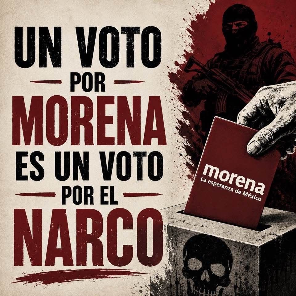 BucayWayne's tweet photo. @JTuffic @Claudiashein Los mexicanos y las mexicanas de bien apoyamos que se lleven a los corruptos #NarcosDelBienestar y que sean juzgados en las cortes de los USA, por desgracia aquí en México la justicia está corrompida, todos los jueces y magistrados fueron elegidos en la #NarcoElecciónDelAcordeón https://t.co/em2j0s1Z6r