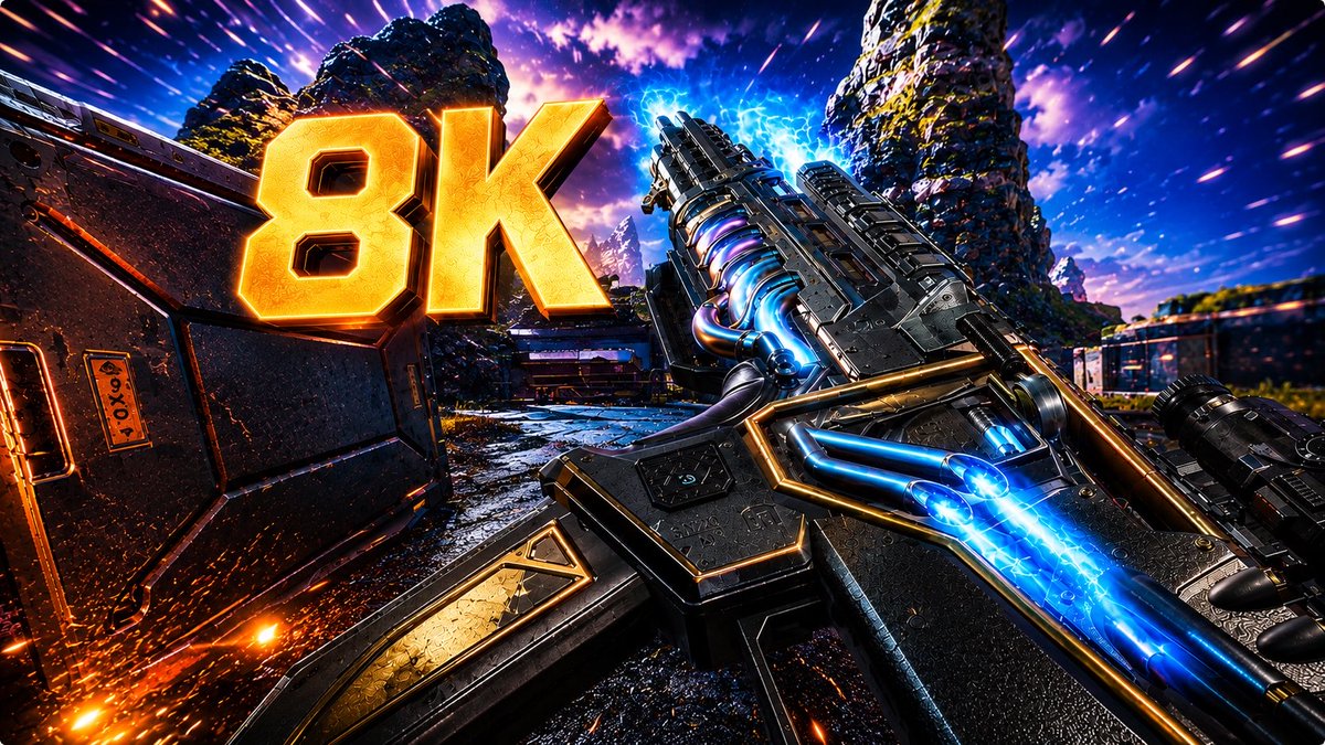 JustUtch's tweet photo. ITS BEEN A WHILE BUT NEW APEX VIDEO!!!

Goal 1 Like 👍 

Apex Legends in 8K Is INSANE… 
https://t.co/w6zJUKe5vL

#ApexLegends #Apex #8k https://t.co/V5OB7Xhxx1