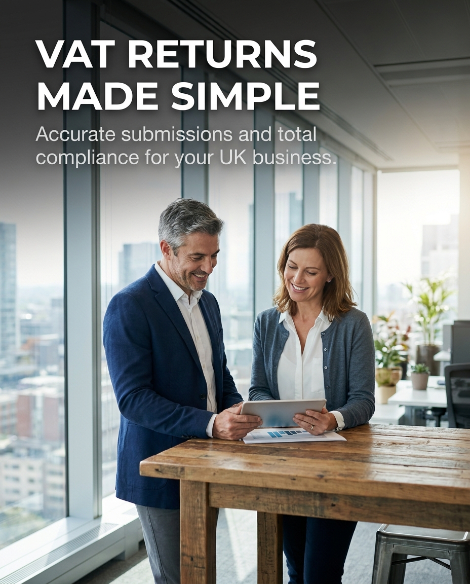 stewartaccounts's tweet photo. Ditch the VAT deadline dread. We provide professional VAT preparation and submissions for UK businesses, ensuring total HMRC compliance and zero stress. Focus on your growth while we handle the data. #VAT #UKBusiness #TaxSupport #Accounting https://t.co/5UOHBGFRHY