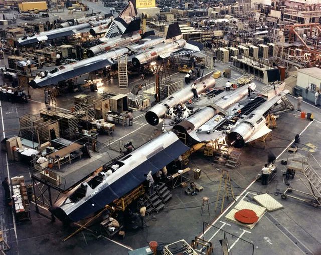 SR71TheHabu's tweet photo. SR-71: Origin Story

After Francis Gary Powers and his U-2 were shot down over the Soviet Union on 1 May 1960, the CIA knew the game had changed forever. The slow, high-altitude spy plane that had been their eyes in the sky was suddenly vulnerable to Soviet SAMs. Within months a black project was born: a successor that would fly higher, faster, and farther than anything the Soviets could touch. That project was the Lockheed A-12 Oxcart—conceived, designed, and built under extreme secrecy at the Skunk Works for the CIA alone.

Kelly Johnson’s team took the lessons of the U-2 disaster and pushed titanium, stealth shaping, and sustained Mach 3 performance into a single airframe. The A-12 first flew in 1962; the Air Force later ordered its own two-seat version, the SR-71 Blackbird. What you see in this photograph is the production line at Lockheed’s Plant 42 in Palmdale—rows of unfinished Blackbirds being assembled under the tightest security of the Cold War. Every aircraft that rolled off this floor carried the DNA of a CIA emergency response to the Powers shoot-down.

Sixty years later the SR-71 remains the fastest air-breathing manned aircraft ever built. It was never shot down. That alone tells you how completely the black-project answer to 1 May 1960 succeeded.