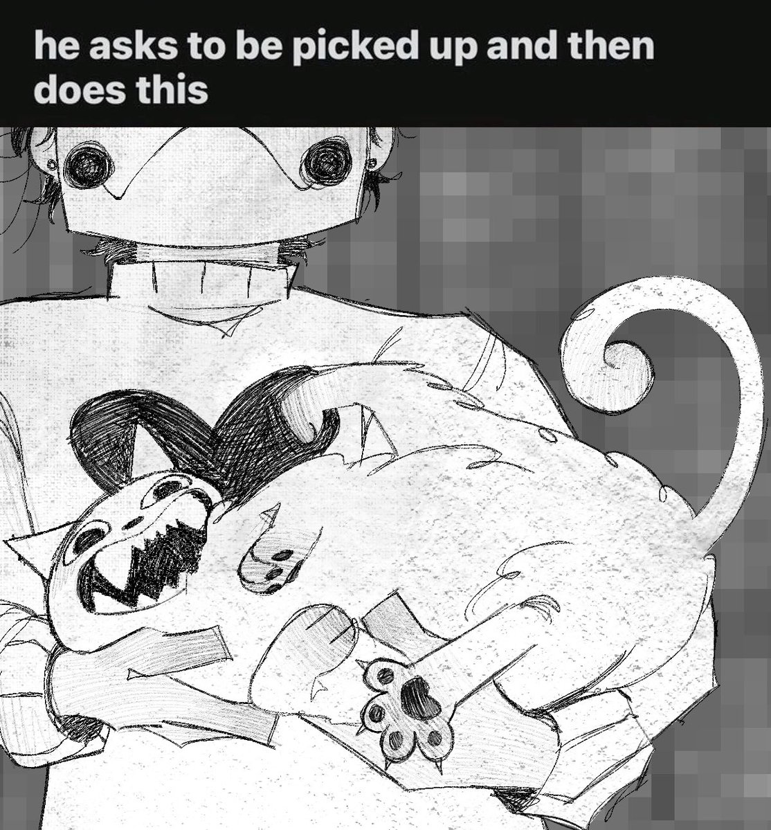 xurk2day's tweet photo. strange little creature named pablo #OFFgame https://t.co/SqoEo03iPk