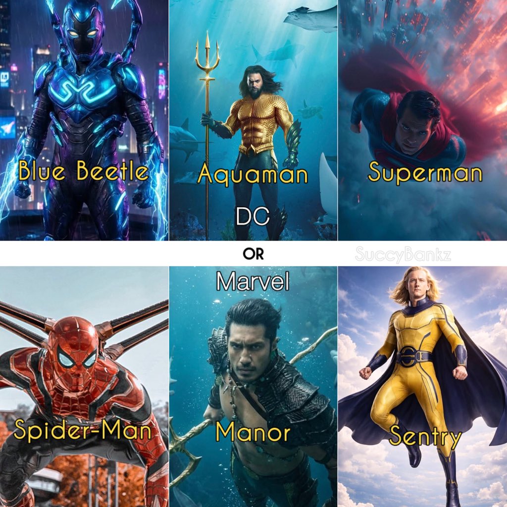 SuccyBankz's tweet photo. Which frame are you rooting?

DC or Marvel? https://t.co/yu0z8UqKHE