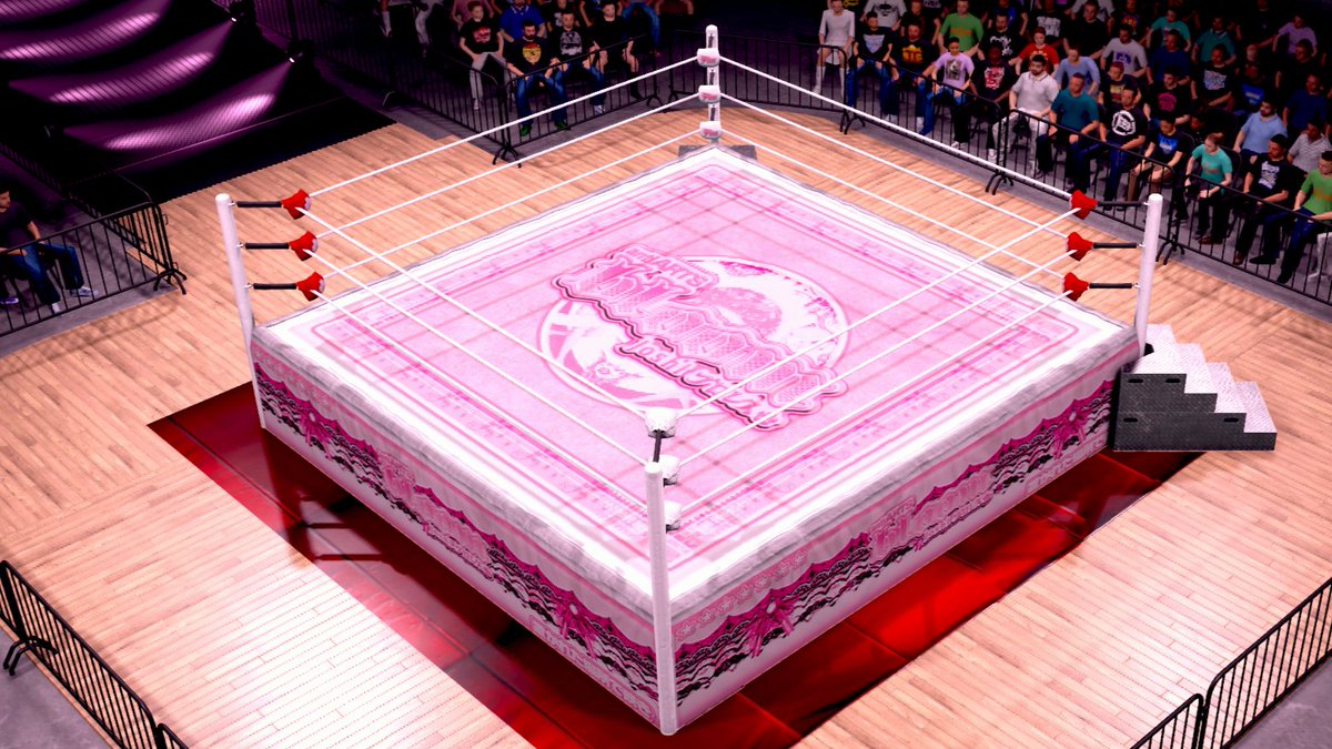 7SFORTUNE's tweet photo. The envelope for women's wrestling in 7SF continues getting pushed, as the Joshi Puroresu show antiarts* BLOOM now has a complete arena!

[#CAW #HLR #WWE2K26 #PURORESU #WWE #NJPW ＃STARDOM] https://t.co/4N6FrUFqlj